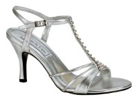 Anneka Silver sandal by TouchUps